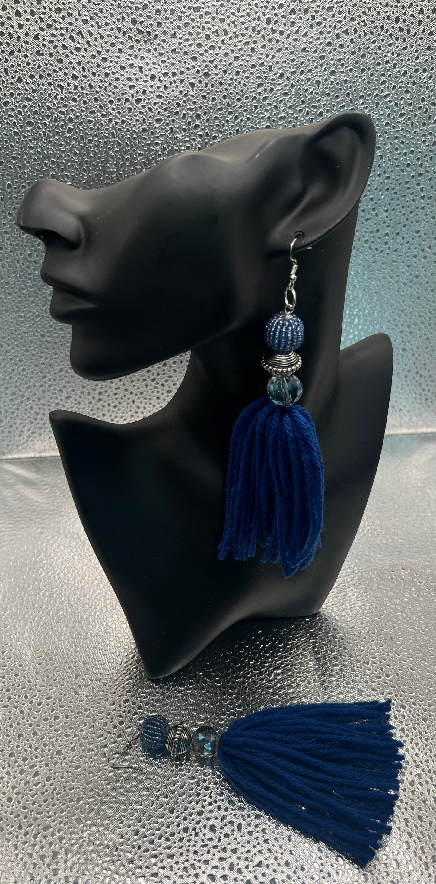 #611-1 Royal Blue tassels